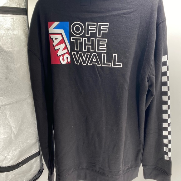 2021 Vans Dimension Men Black Pullover Hoodie - Picture 5 of 13